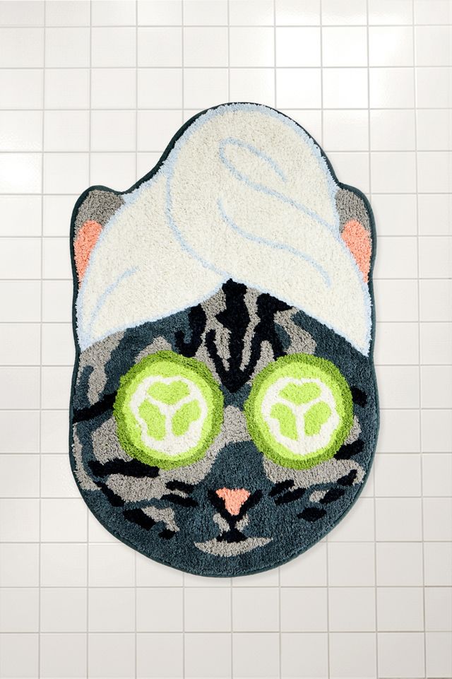 Pamper Kitty Bath Mat #1