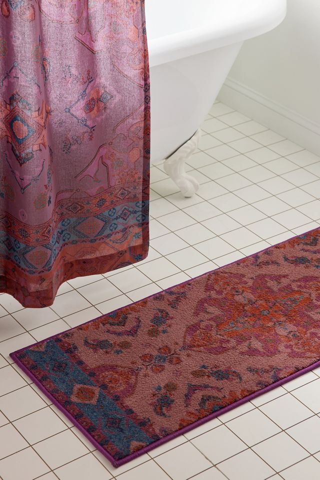Accacia Mauve Bath Mat #1