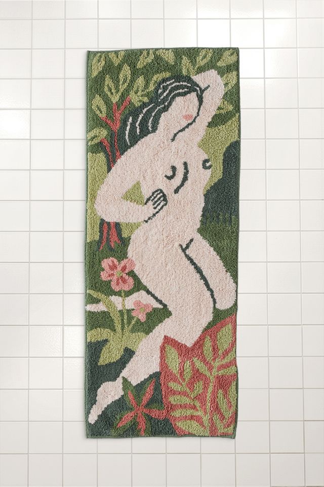 Nude Landscape Runner Bathmat #1
