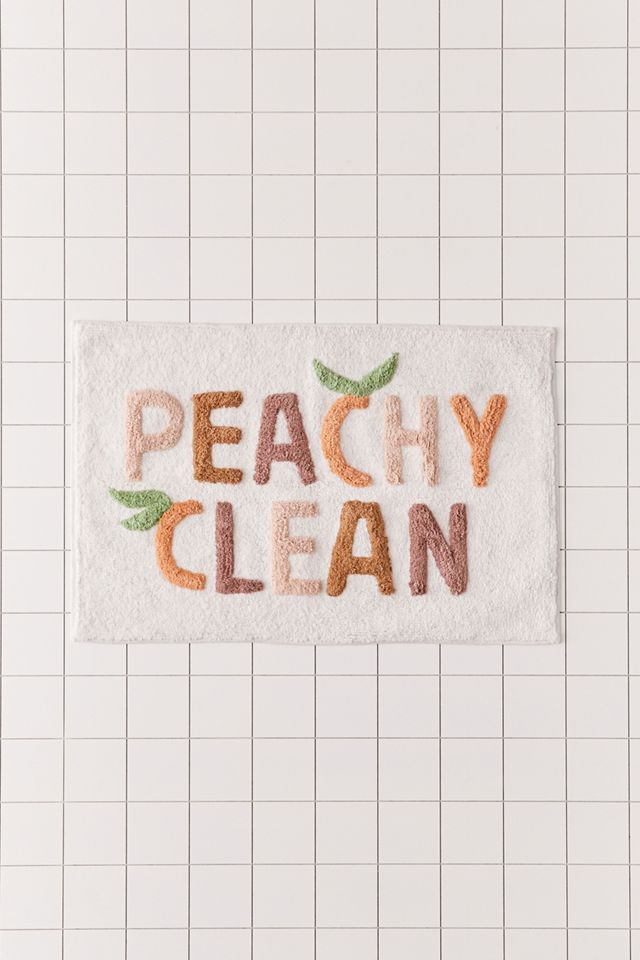 Peachy Tappetino da bagno pulito #2