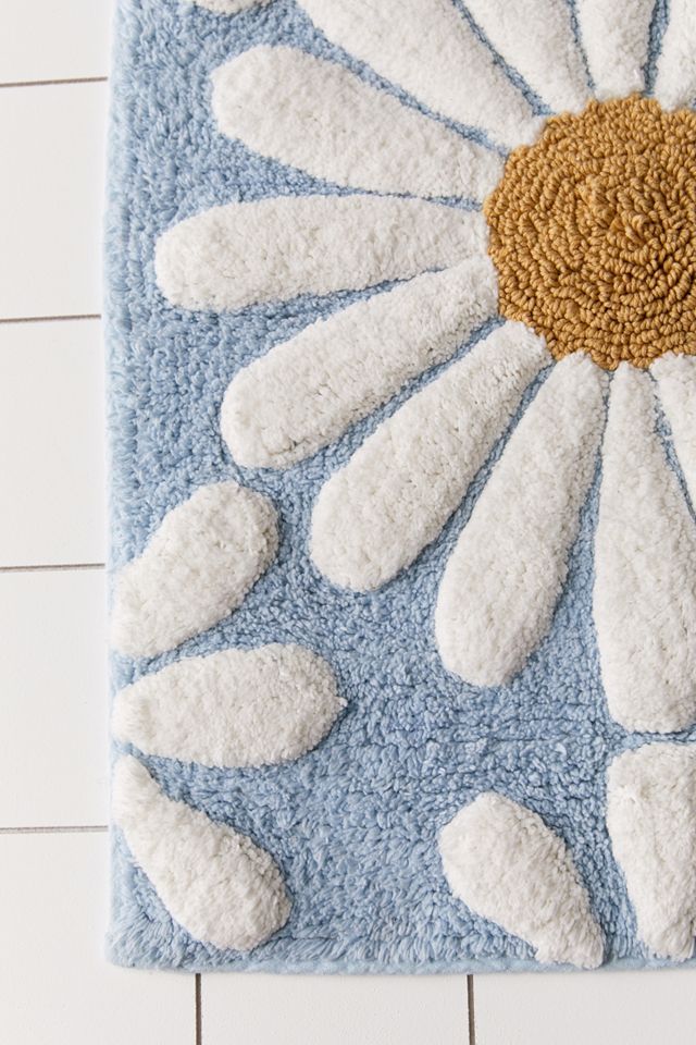 Bm: Tapis de bain marguerite #2