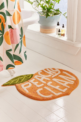Peachy Clean Bath Mat