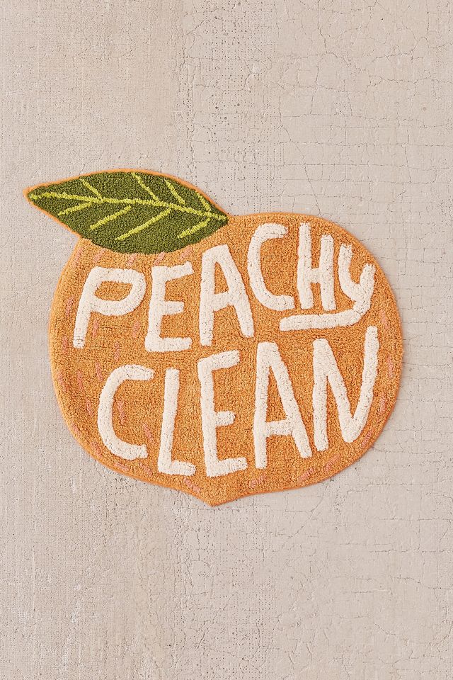 Peachy Clean Bath Mat #1