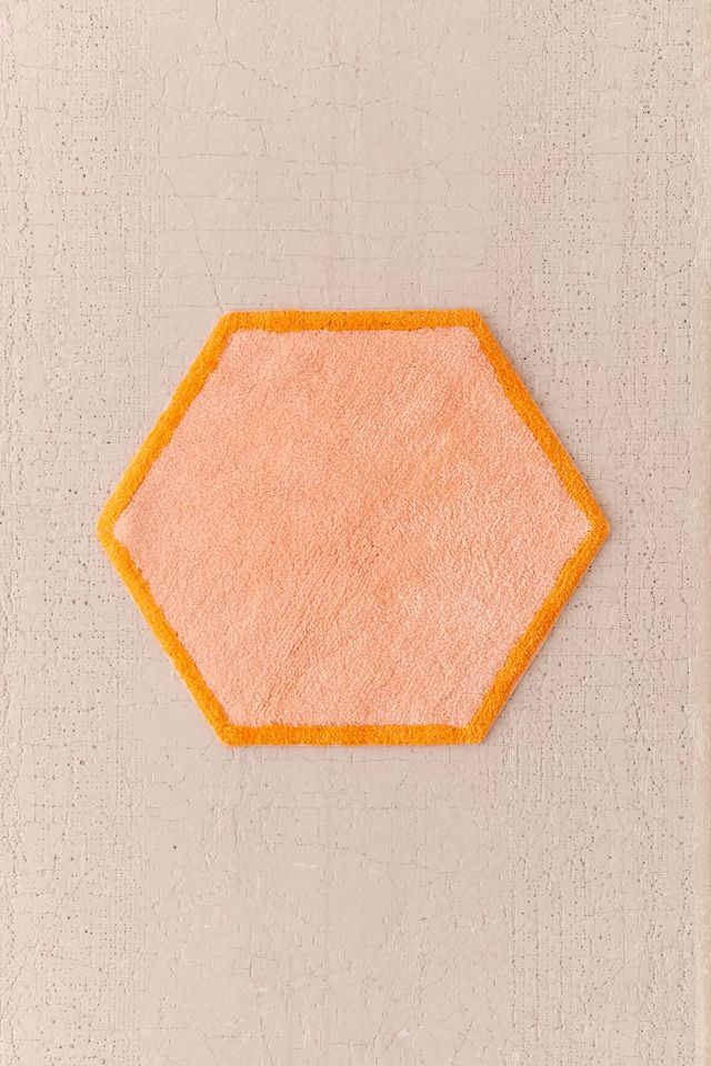 Hexagon Shape Bath Mat #1
