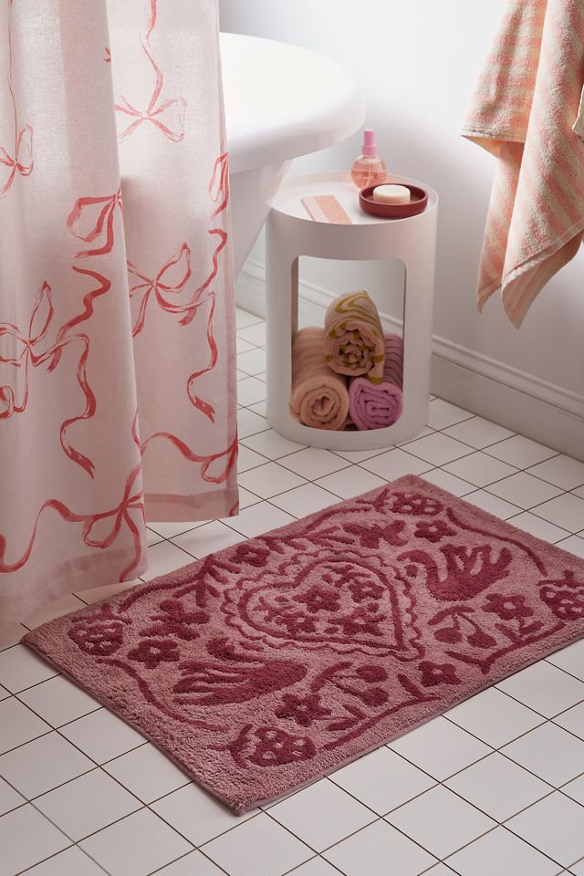 Mariya Pink Bath Mat Urban Outfitters UK