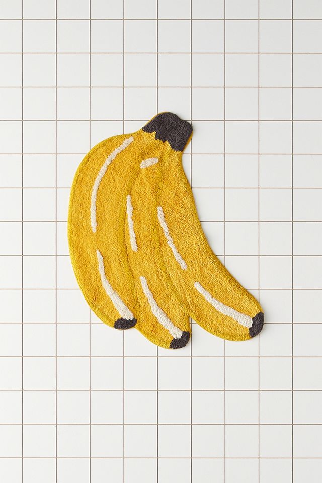 Tapete de Baño Racimo de Bananas #1