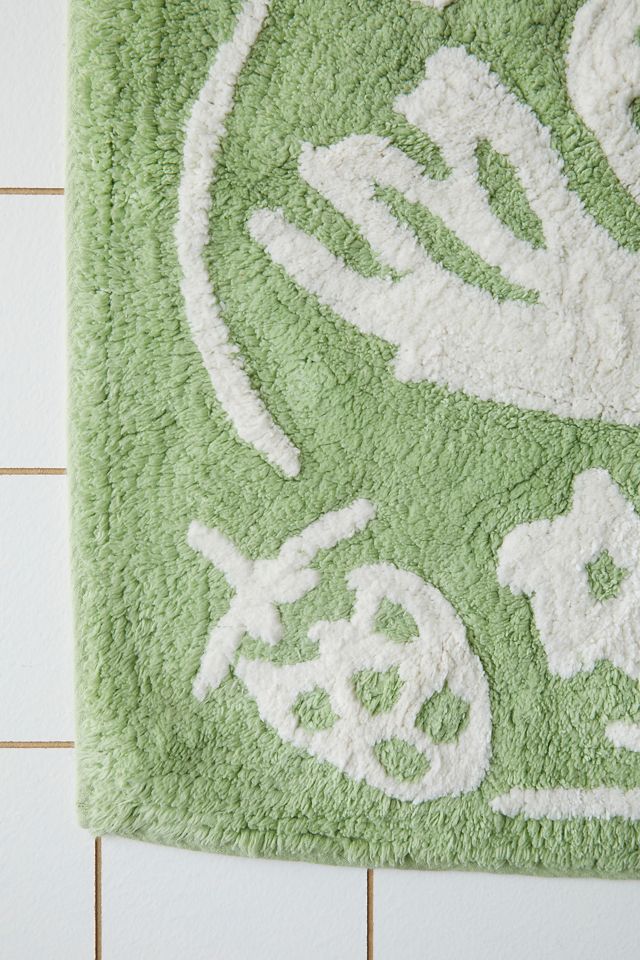 Green Mariya Bath Mat #3