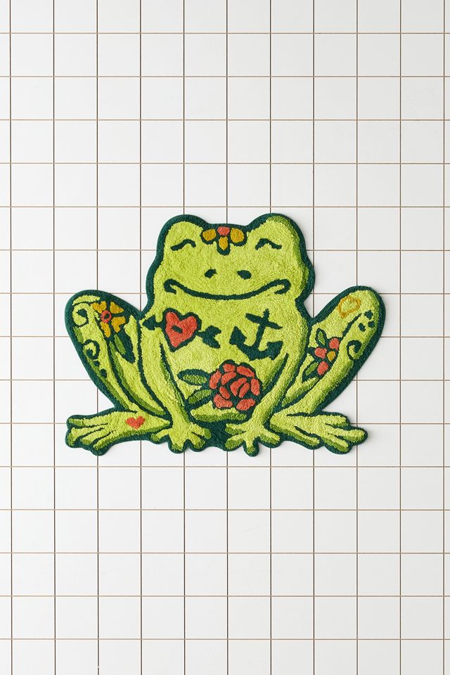 Alfombra de Baño Rana Tatuada #1