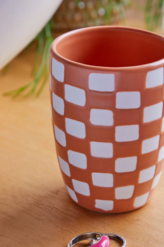 Checkerboard Tumbler  #1