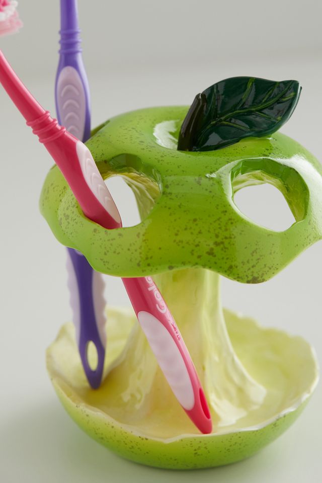 Trash Apple Toothbrush Holder #2