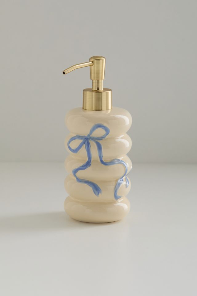 Blue Bow Soap Dispenser #3
