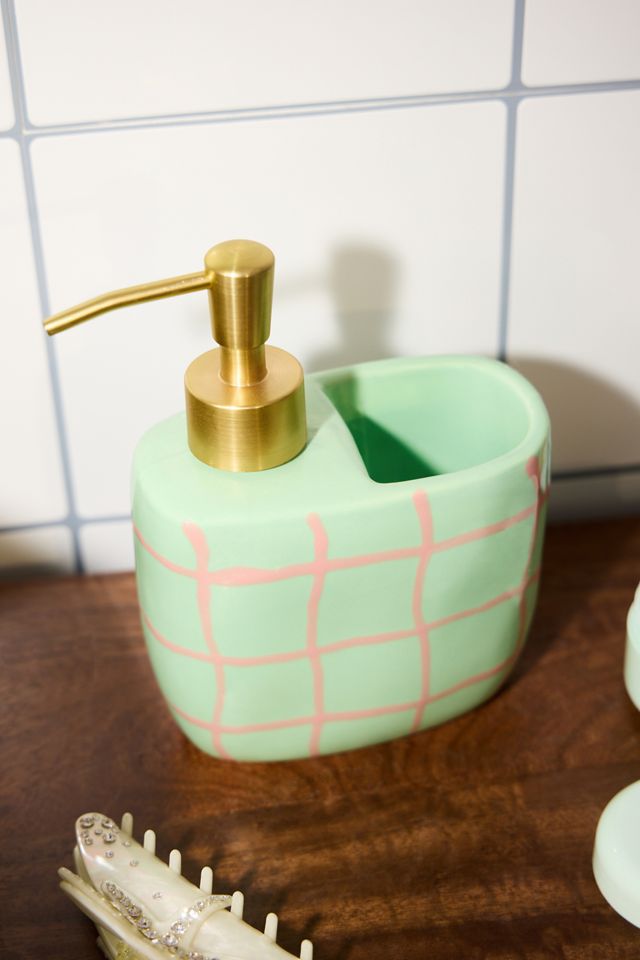 Sage Ari Soap & Storage Pot Set #1