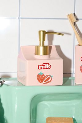 Dispenser di Sapone al Latte e Fragola