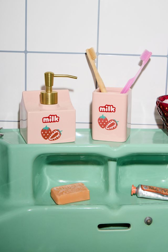Strawberry Milk Storage Pot #1