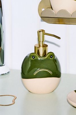 Grumpy Frog Soap Dispenser