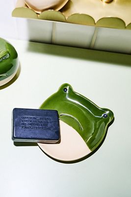 Grumpy Frog Soap Dish