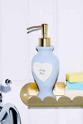 Vintage Lucky Girl Soap Dispenser