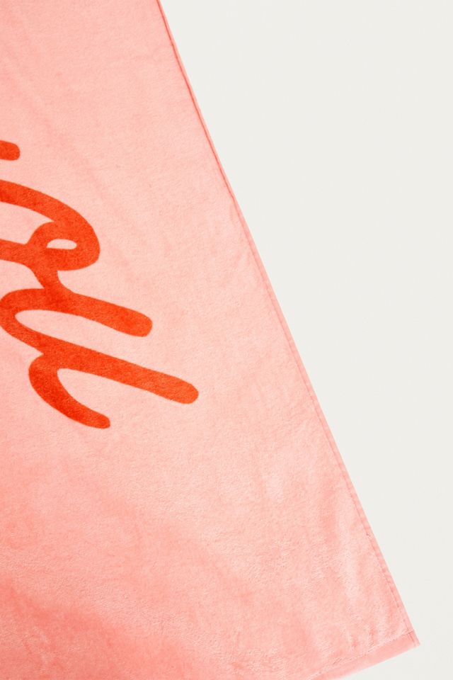 ban.do Wish You Were Here Oversized Towel | Urban Outfitters UK