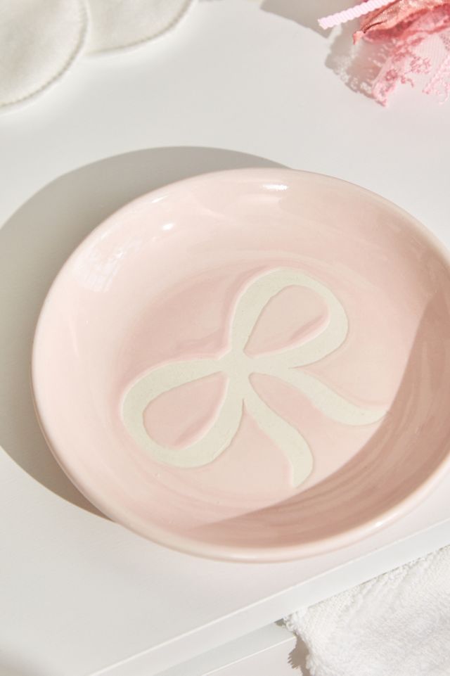 Pink Bow Soap Dish #1