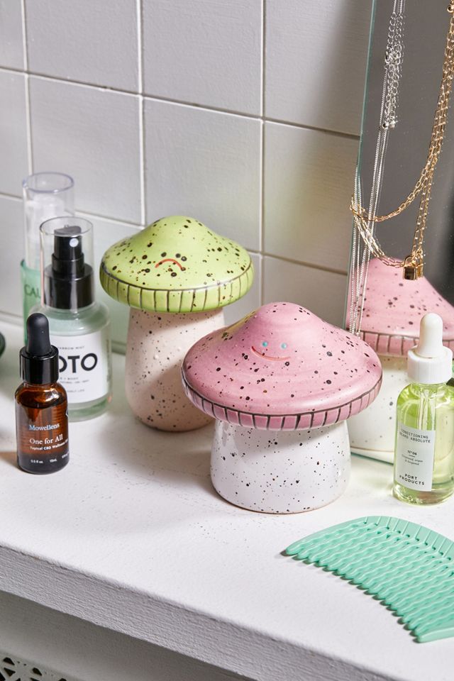 Green Mushroom Stash Box  #1