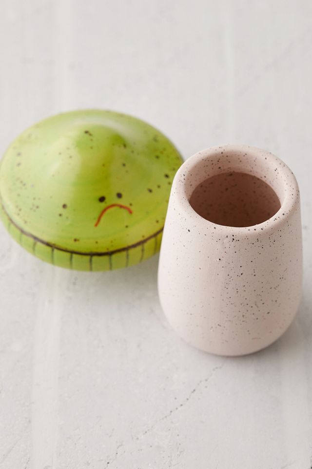 Green Mushroom Stash Box  #2