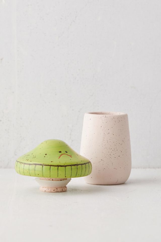 Green Mushroom Stash Box  #4