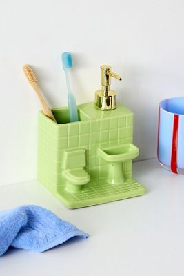 Set Dispenser di Sapone da Bagno