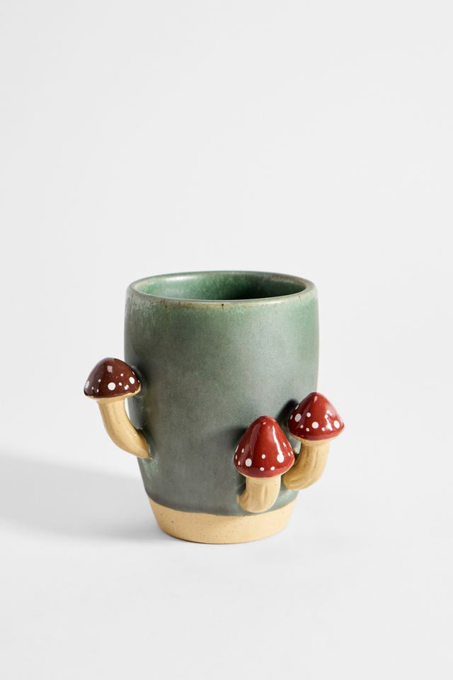 Sprouting Mushroom Storage Pot #1