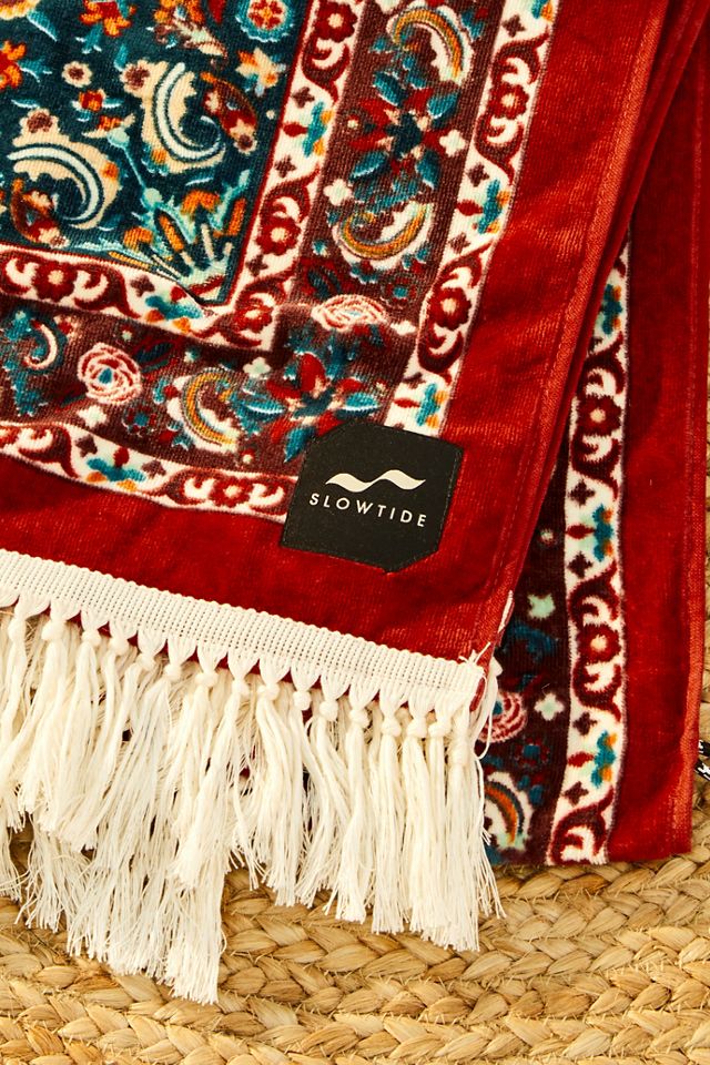 Slowtide Haven Beach Towel #1