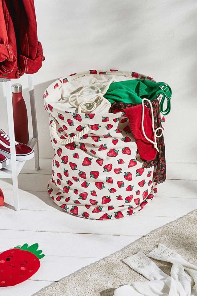 Strawberry Laundry Basket Urban Outfitters UK
