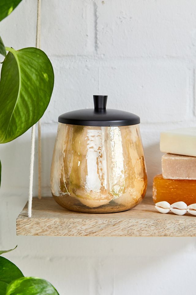 Grand pot en verre texturé | Urban Outfitters FR