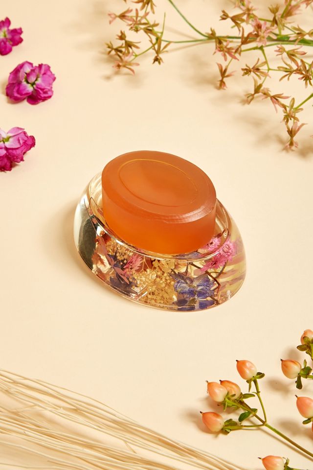 Dahlia Floral Soap Dish #1