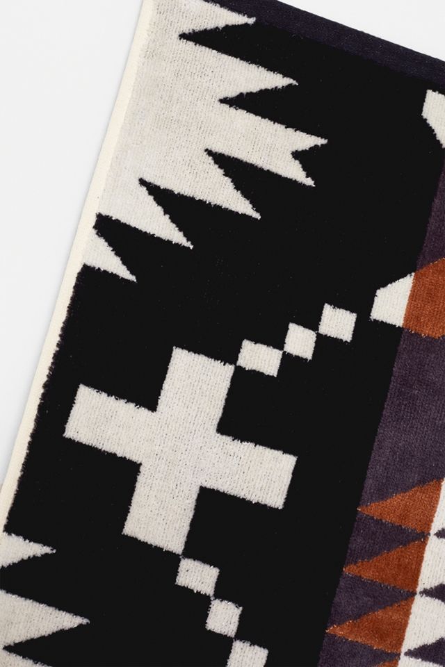 Pendleton - Essuie-mains Spider Rock en jacquard noir #2