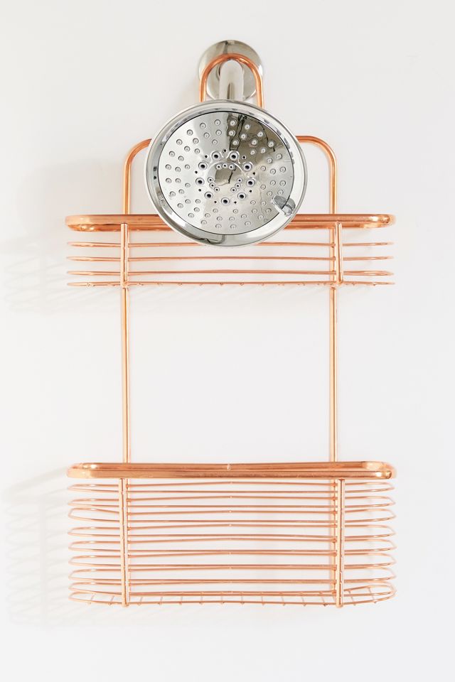 Minimal Copper Shower Caddy | Urban Outfitters UK