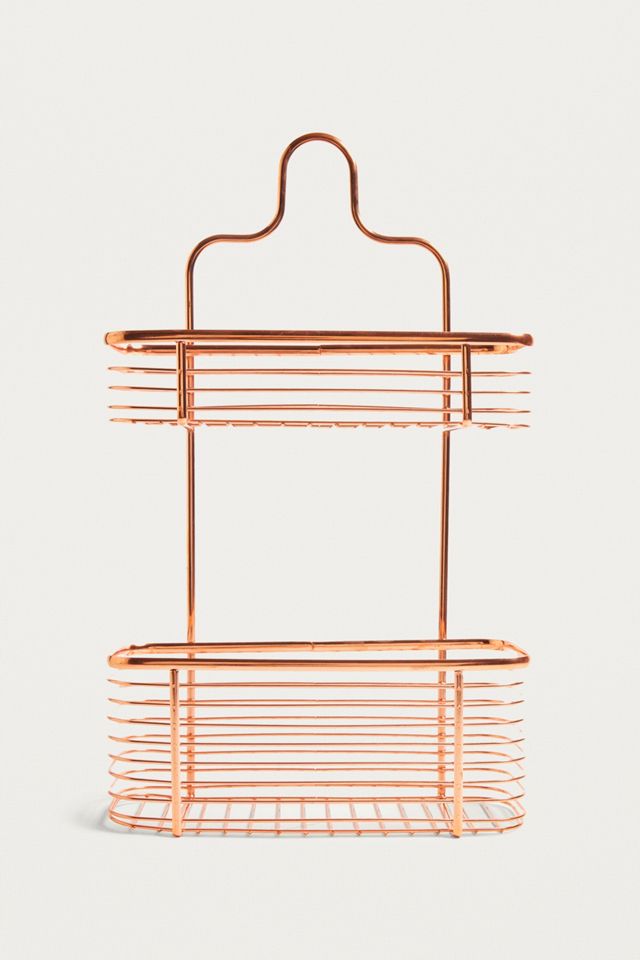 Minimal Copper Shower Caddy | Urban Outfitters UK