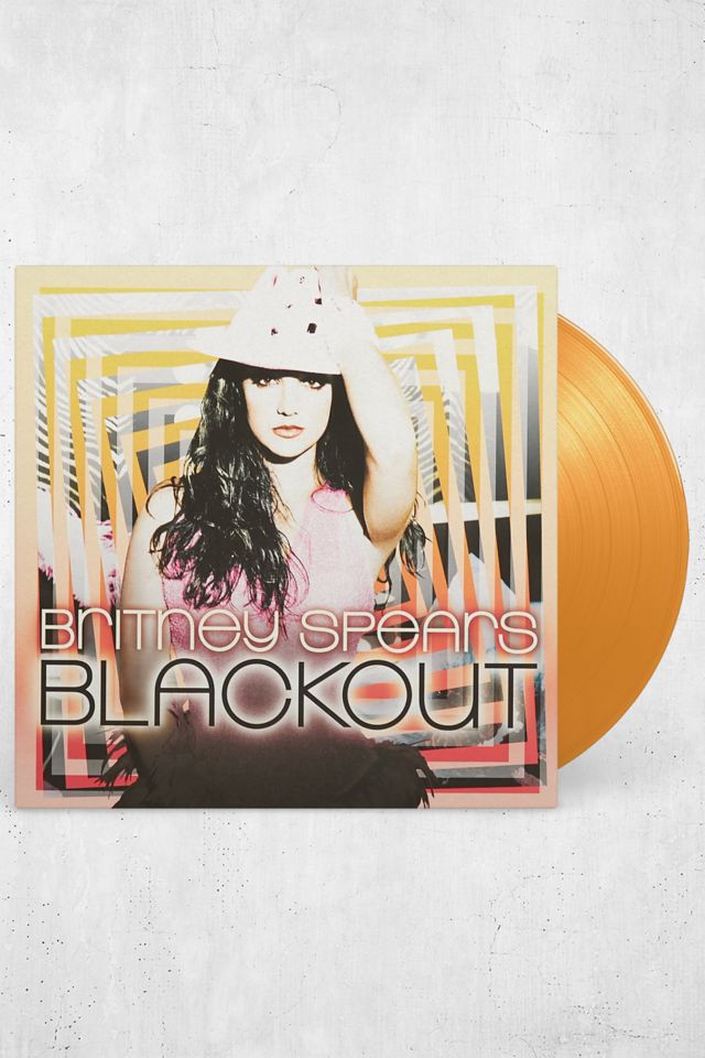 Britney Spears blackout CLEAR vinyl record factory album urban outfitters