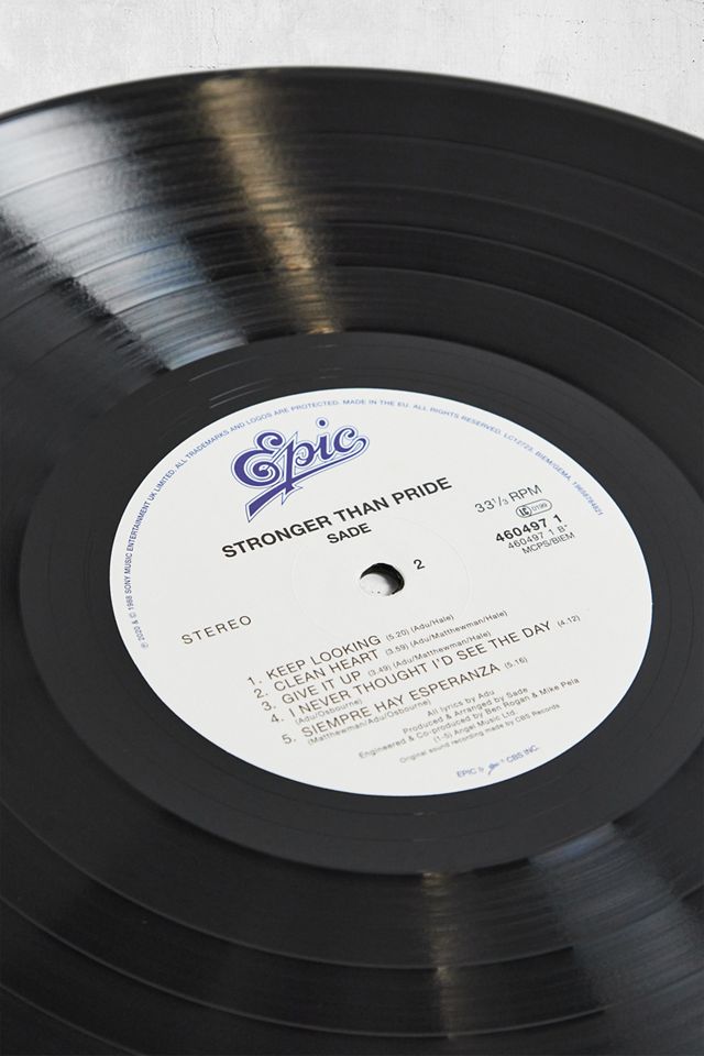 Sade - Stronger Than Pride LP #1