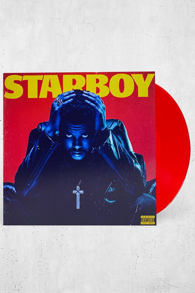 THE WEEKND Starboy *YELLOW* ORIG 2017 Vinyl Record 2LP URBAN OUTFITTERS LTD  ED!