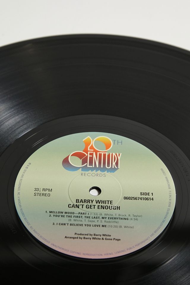 Barry White - Can't Get Enough LP  #1