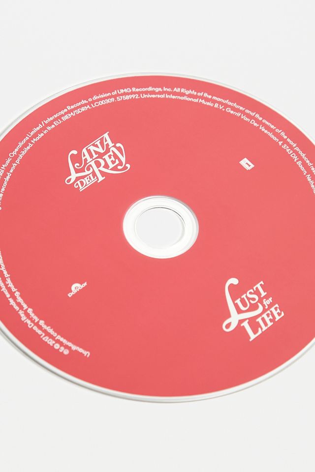 Lana Del Rey - Lust For Life CD | Urban Outfitters UK