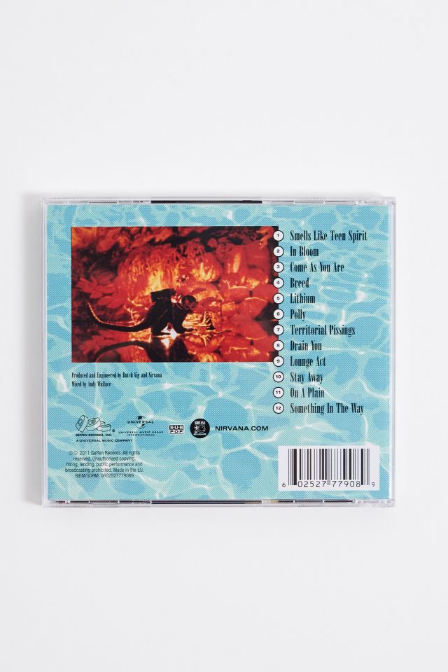 Nirvana - Nevermind CD | Urban Outfitters UK