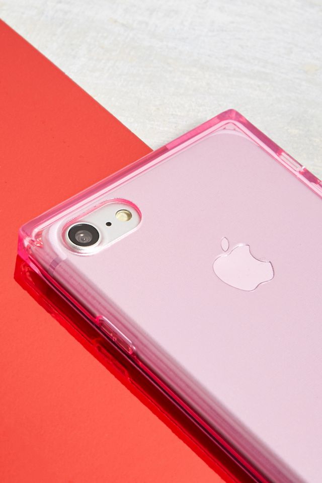 Recover - Coque carrée rose transparente pour iPhone 6/6s/7/8 #2