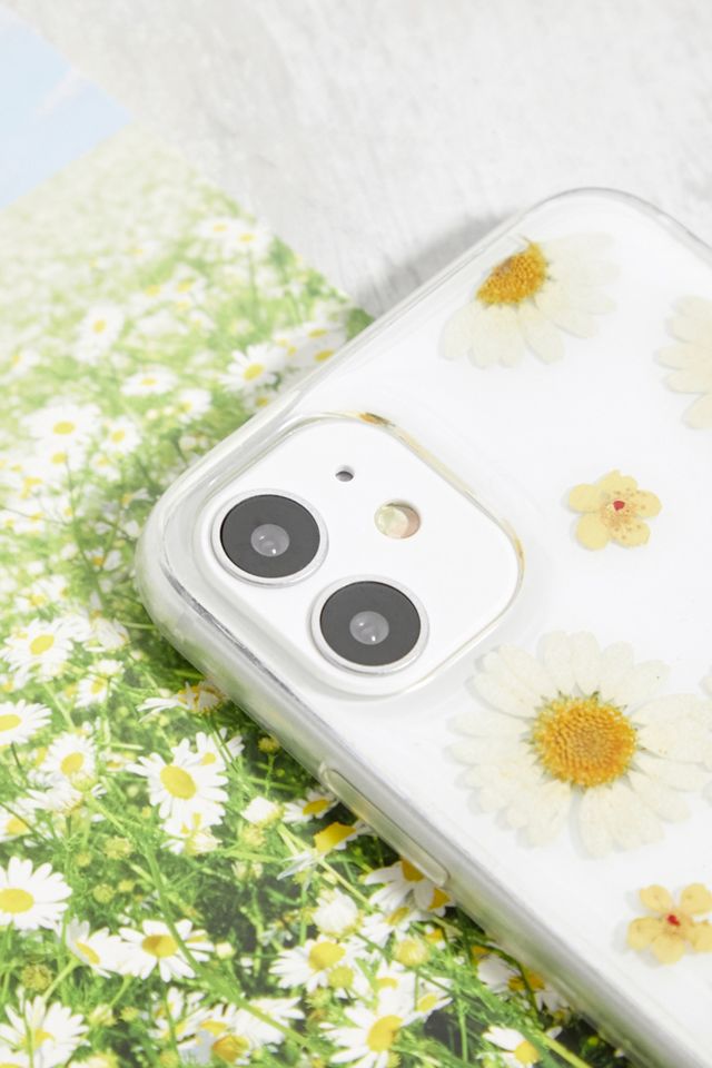 Daisy Pressed Flower iPhone 11 Phone Case #1
