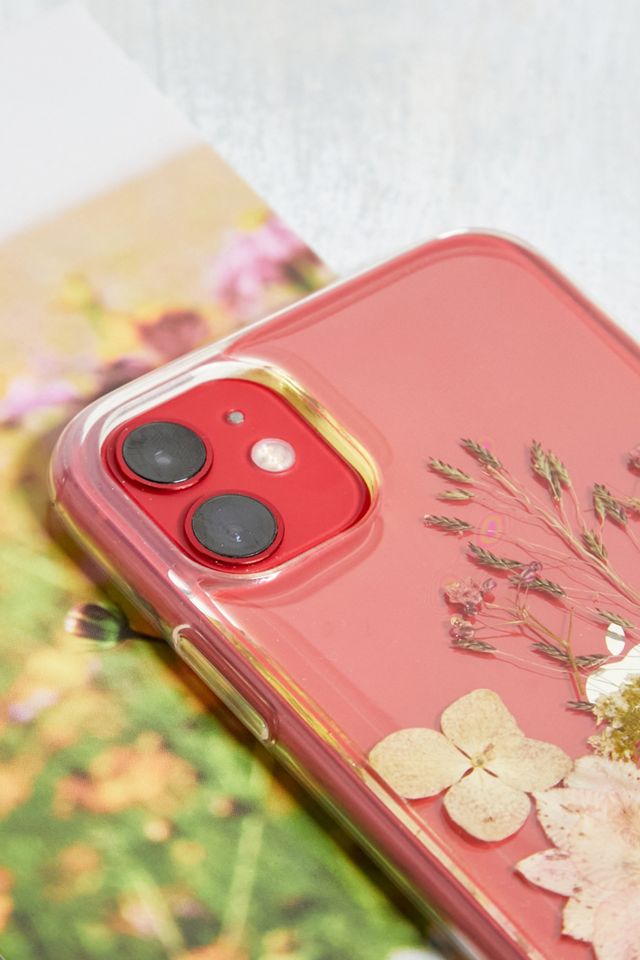 Floral Spring Press iPhone 11 Phone Case | Urban Outfitters UK