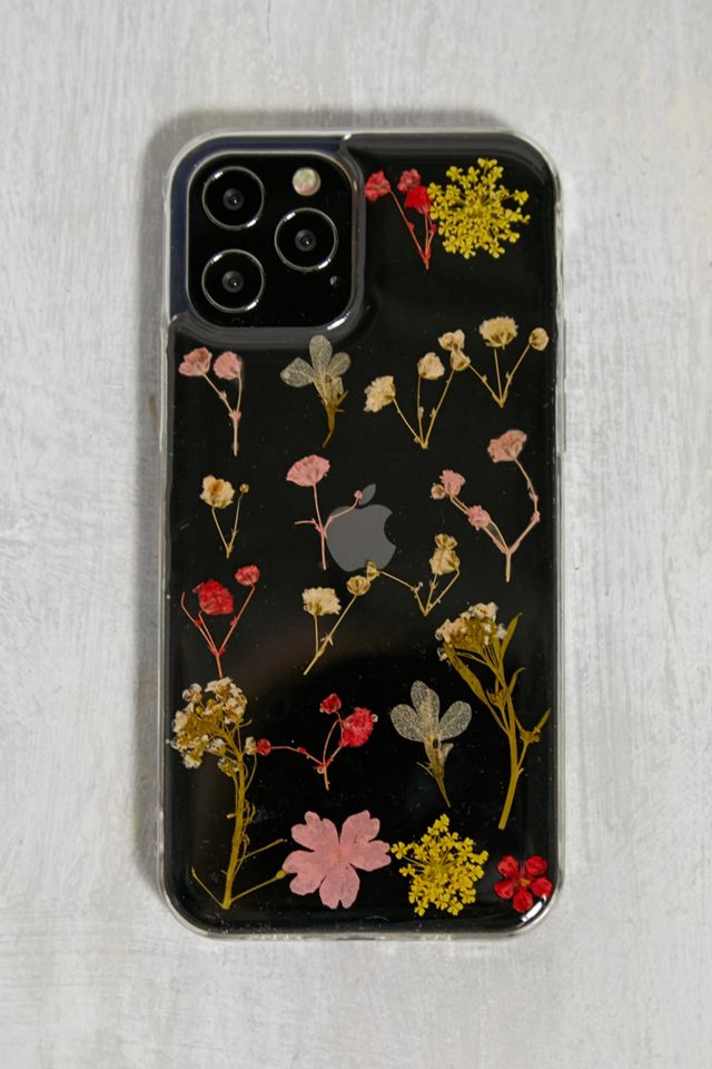 Pressed Wildflower iPhone 12 Pro Phone Case Urban Outfitters UK