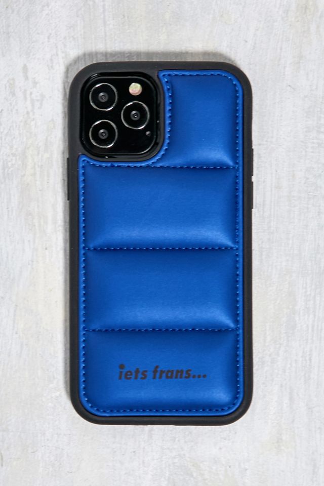 iets frans... iPhone 12 & iPhone 12 Pro Blue Padded Phone Case | Urban ...