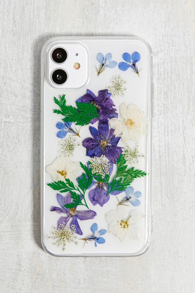 Pressed Flowers iPhone 11 Case Urban Outfitters UK