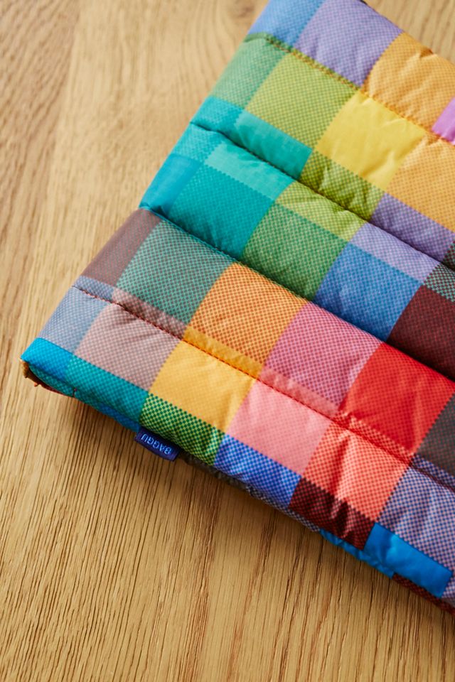 Baggu – 13 " gepolsterte Laptop-Hülle mit Madras Nr. 1-Print #6