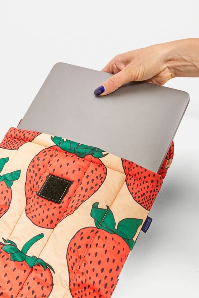 BAGGU Strawberry Print 13" Laptop Sleeve #2