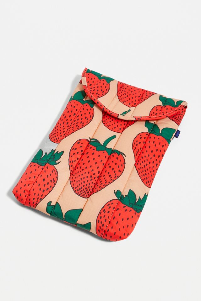 BAGGU Strawberry Print 13" Laptop Sleeve #3